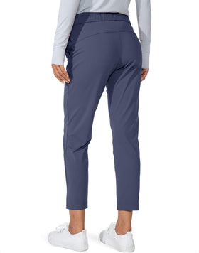 G Gradual pants showing elastic waist and adjustable drawstring for comfort