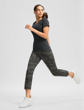 G Gradual pants back pocket with snap closure for keys or IDs during activity