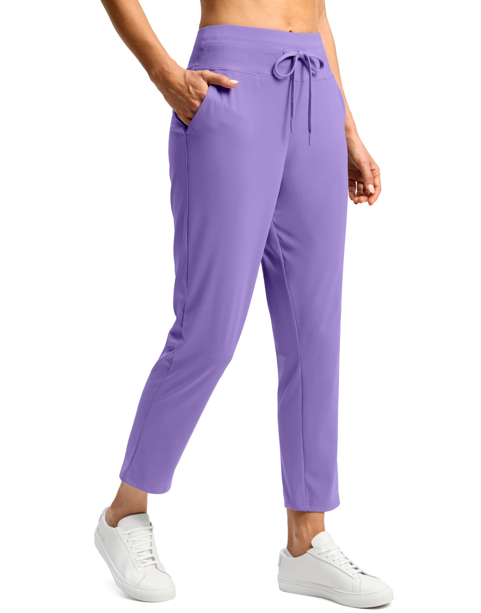 G Gradual high-waisted pants front view showing a flattering golf-ready silhouette.
