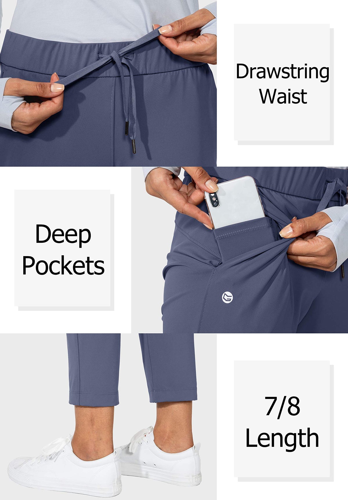 G Gradual pants featuring soft four-way stretch for mobility and all-day comfort