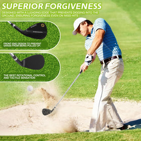 GAHOKONSE 60° lob wedge delivers high soft flops with control