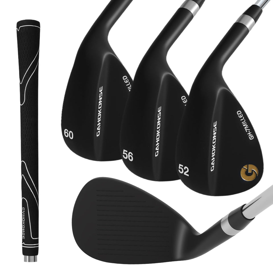 GAHOKONSE wedge with full-face grooves for consistent spin across the face