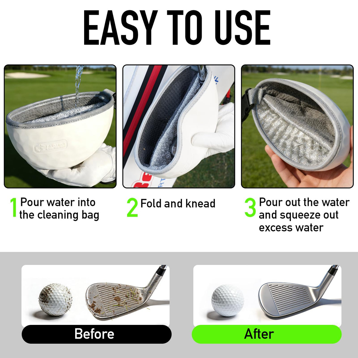 GAIARENA G soft wipe compartment cleans dust without scratching.