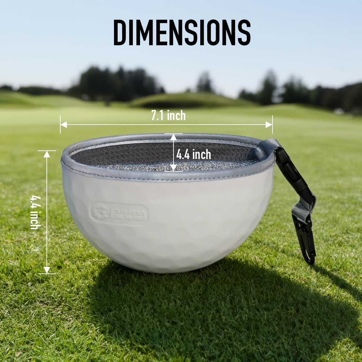 GAIARENA G wet inner pocket enables quick, hands-free cleaning.
