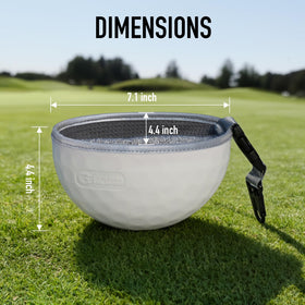 GAIARENA G wet inner pocket enables quick, hands-free cleaning.