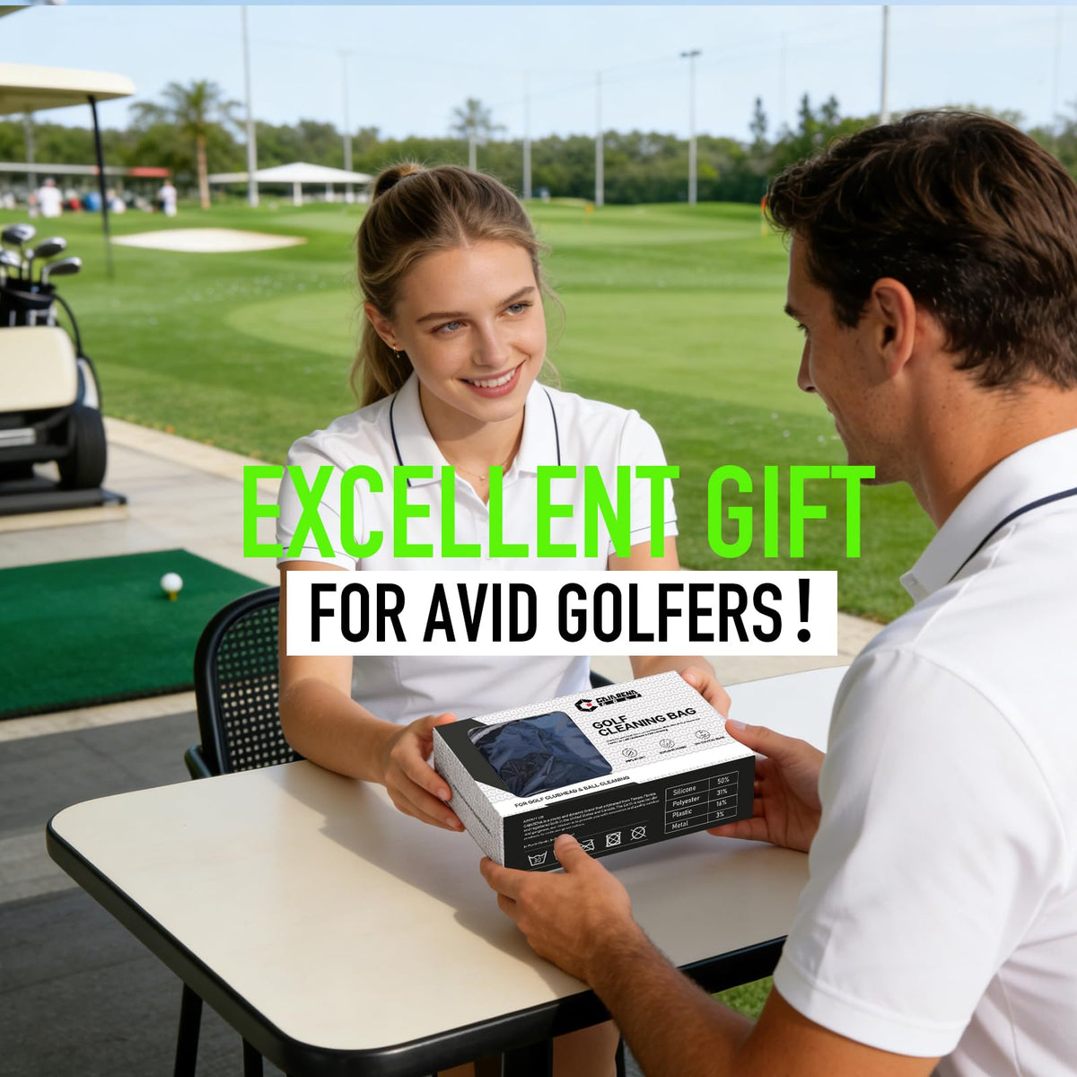 GAIARENA scratch-resistant shell protects surfaces on the course