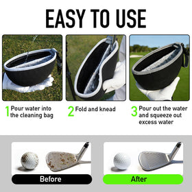 GAIARENA soft wipe compartment for clubs and balls