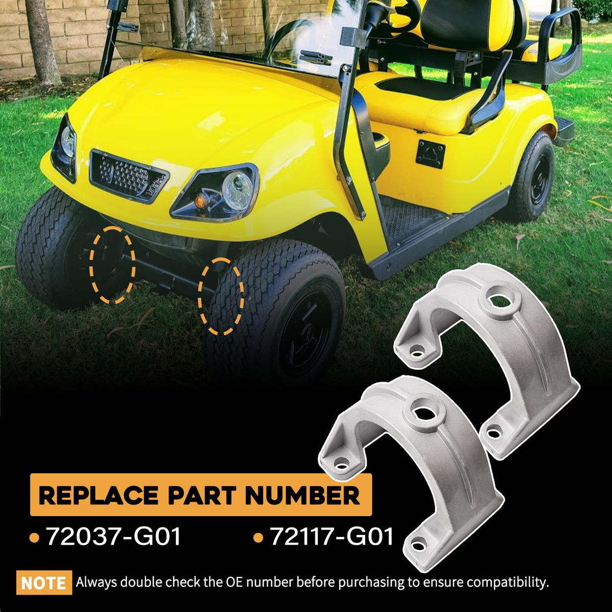 Gaimeila rear axle spring ISO mount cap passenger side helps maintain smooth suspension.
