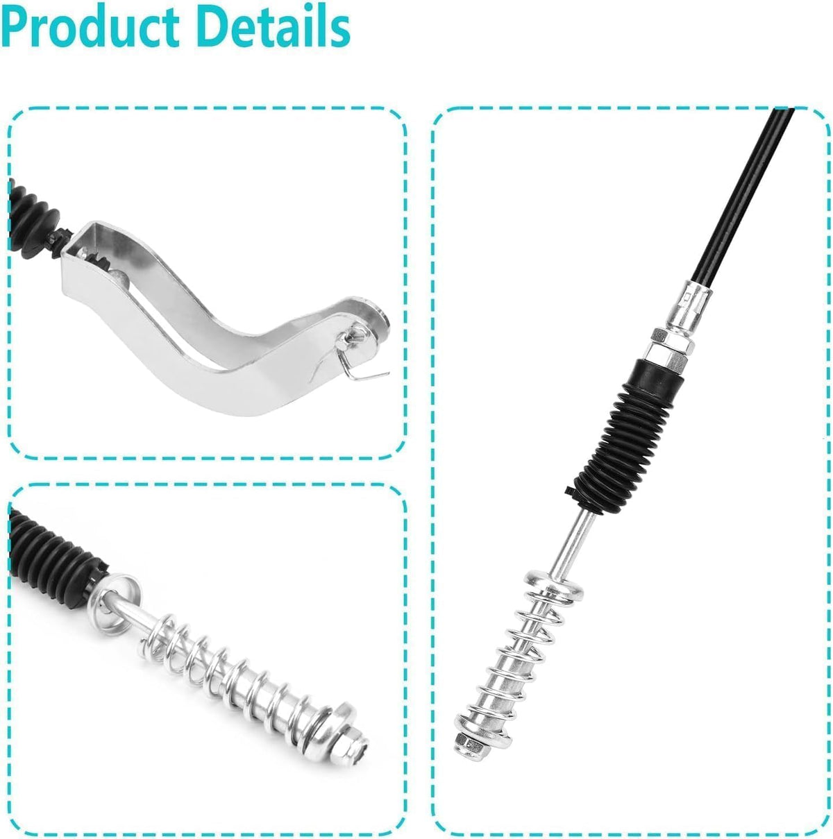 Gairsk 50.5-inch shift cable swap improves shifting for EZGO TXT users.
