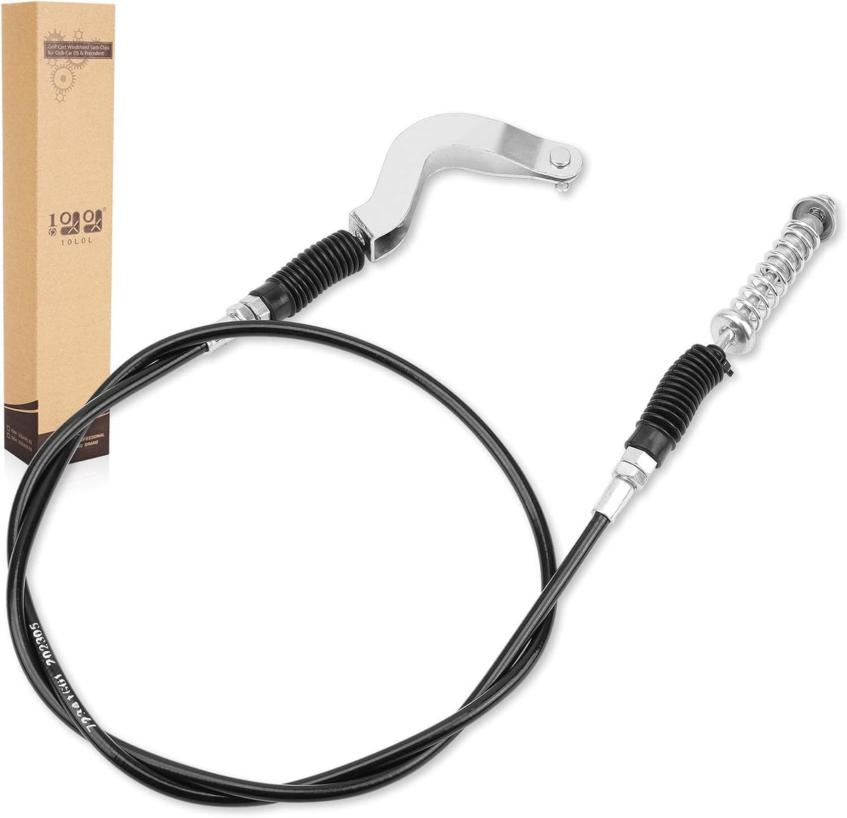 Gairsk thick-steel-wire cable offers durability for frequent cart use and longer life.