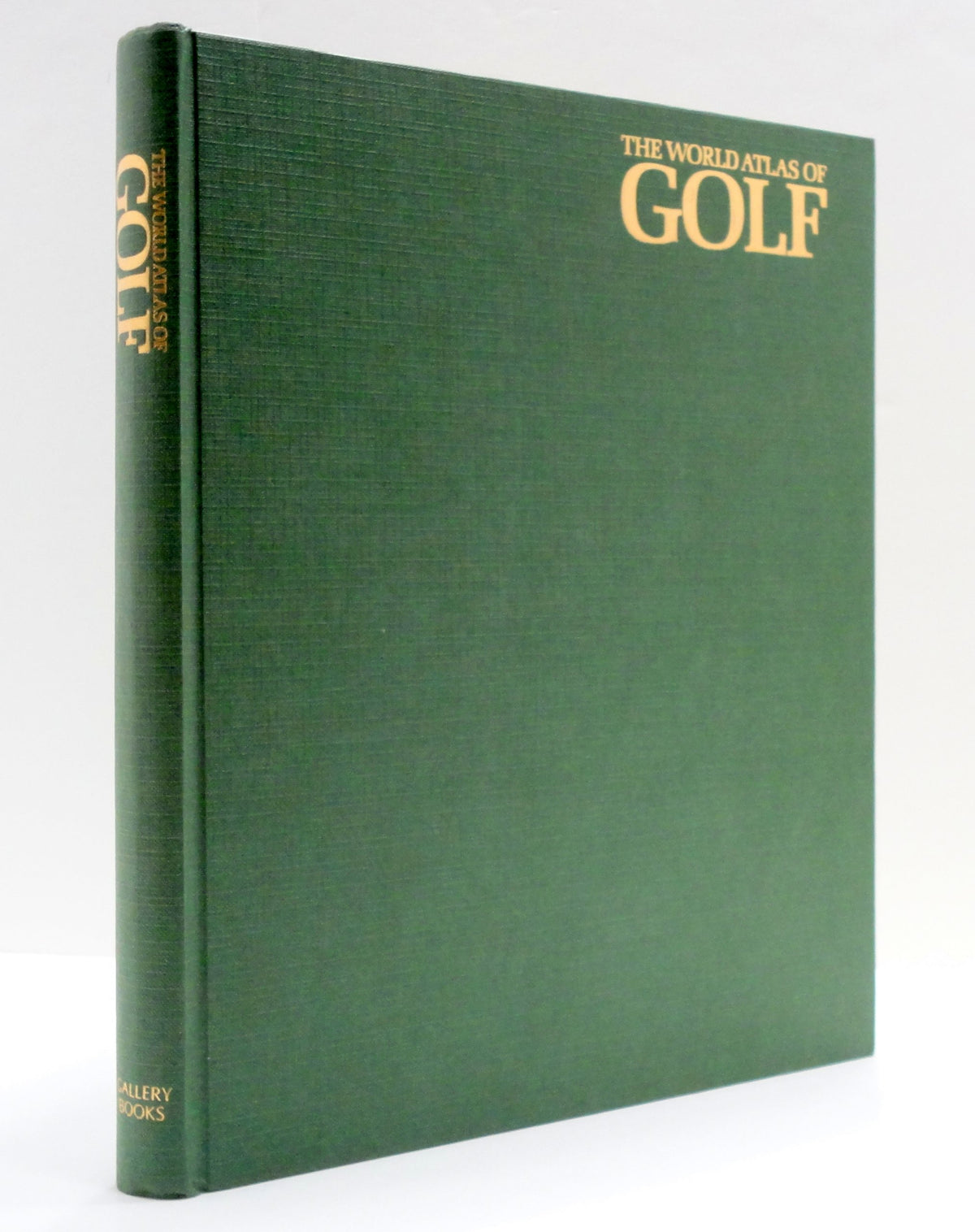 Gallery Books The New World Atlas of Golf map spread; detailed cartography for curious readers