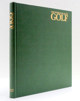 Gallery Books The New World Atlas of Golf map spread; detailed cartography for curious readers