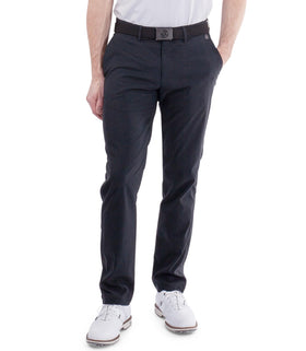 Galvin Green pants, front view in black, showing a sleek silhouette for on-course performance