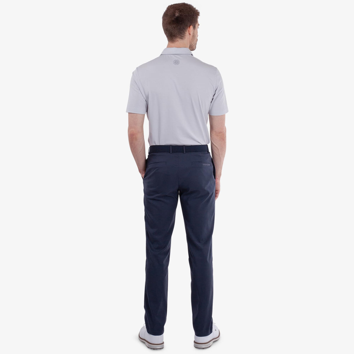 Galvin Green men's shirt gripper golf pants side pocket for secure on-course storage.