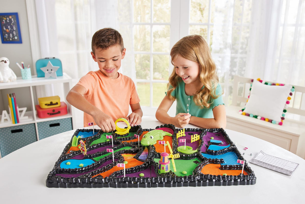 Game Zone Arcade Mini Golf windmill obstacle adds excitement to indoor play