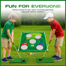 Gameloo Golf Chipping Game beach or park sessions are ideal.