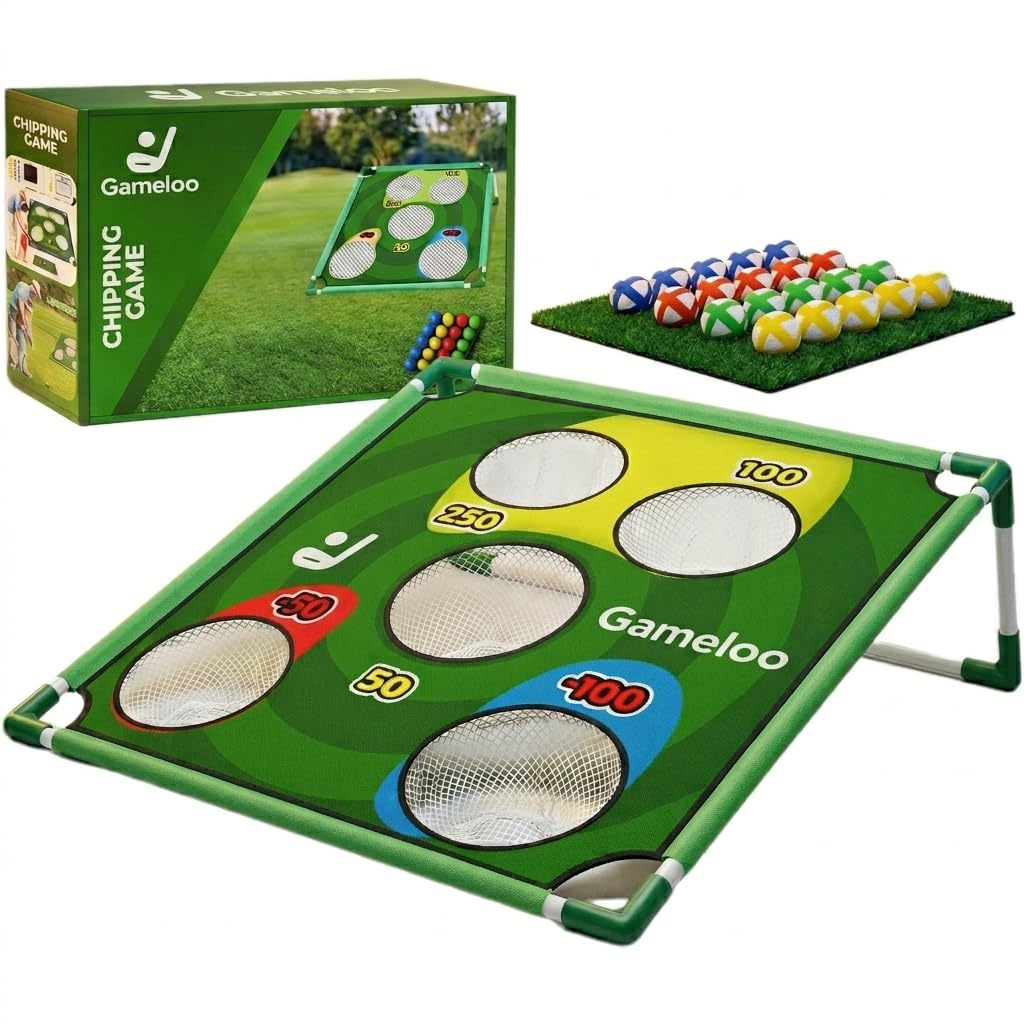 Gameloo Golf Chipping Game setup in seconds for quick play anywhere.