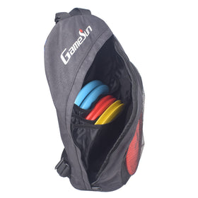 GAMESUN embroidered towel features the logo for convenient wipe-down after throws.