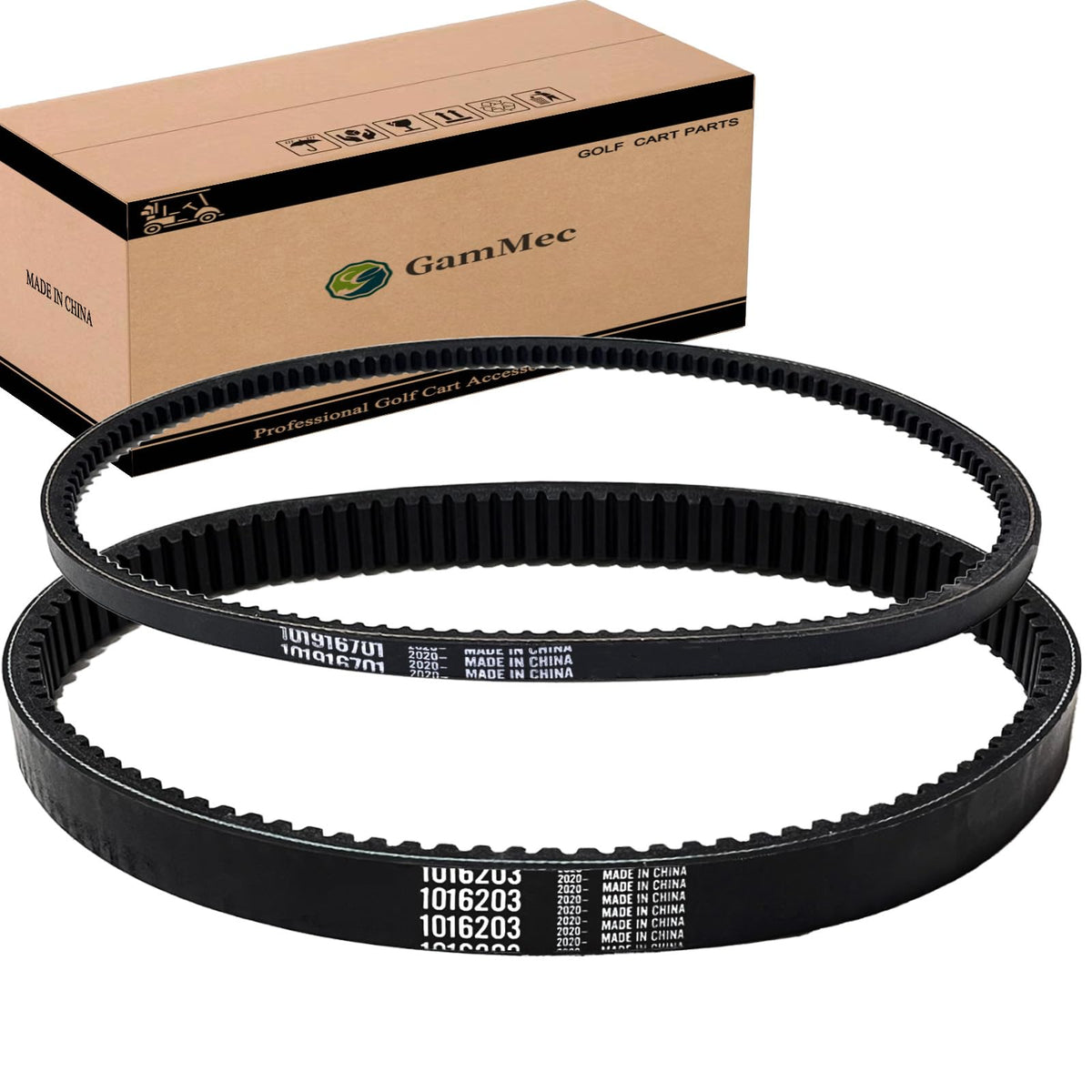 GamMec Club Car belt kit for DS and Precedent, reliable replacement