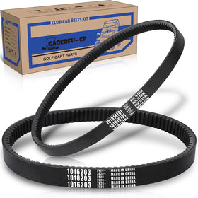 Gaoerfu-CP drive belt close-up shows durable construction for Club Car DS compatibility.