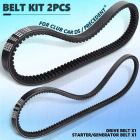 Gaoerfu-CP drive belt dimensions close-up for correct sizing.