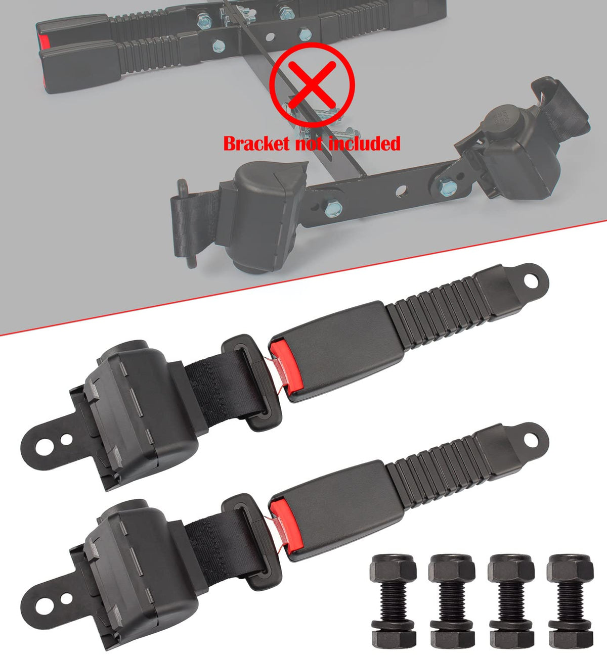 Gaoerfu-CP EZGO RXV/TXT seat belt attachment ensures secure driving