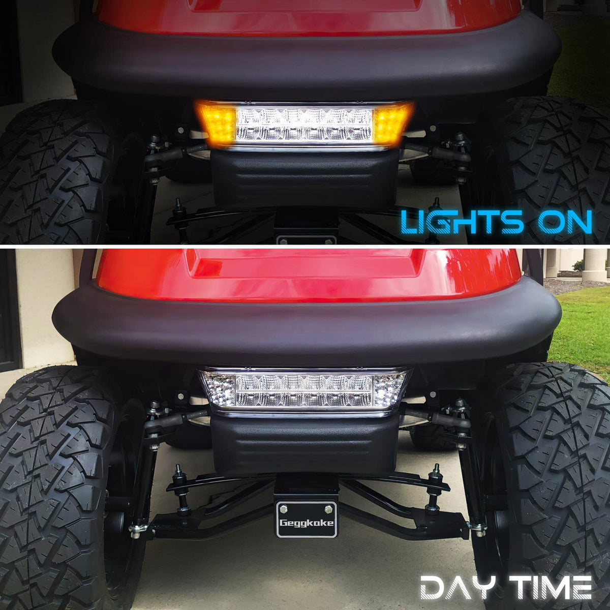 Gaoerfu-CP Precedent LED head light with bumper note harness not included.