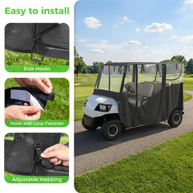 Durable Garvee fabric supports long-lasting performance on golf courses.