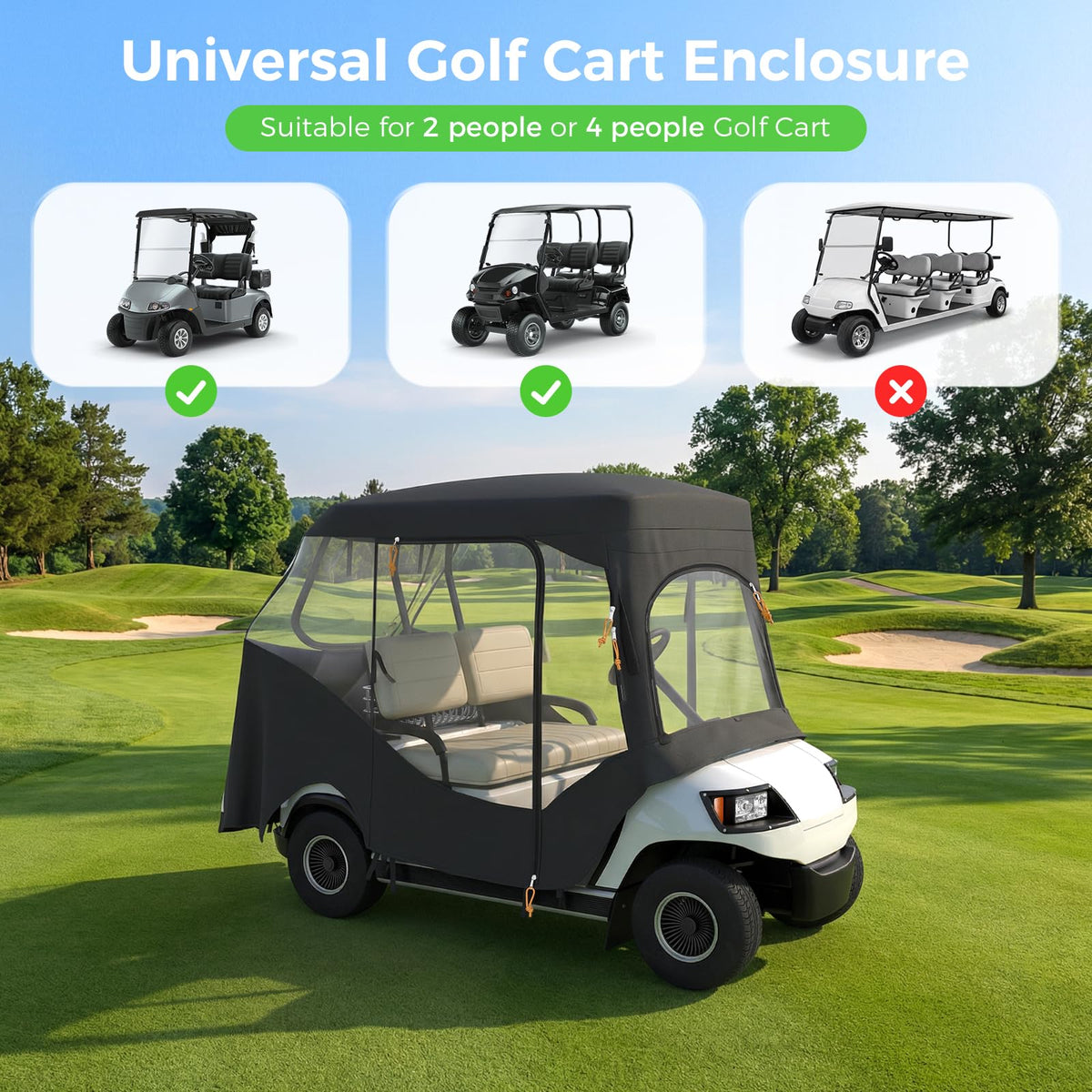 Garvee 600D waterproof enclosure protects against rain and wind.