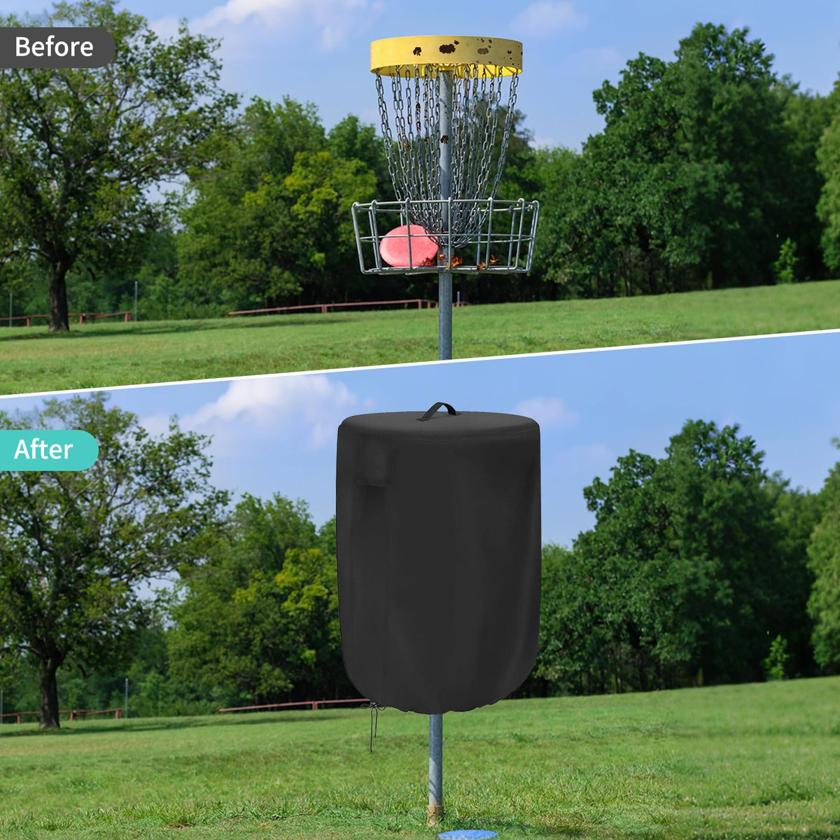 Gasadar UV-resistant material helps shield baskets from sun exposure.