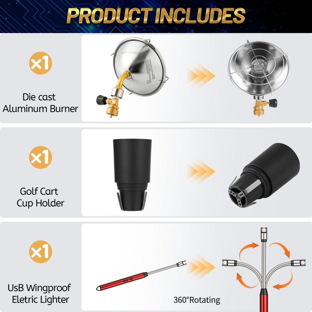 GasBRUH control knob demonstrates easy temperature adjustment for personalized comfort.