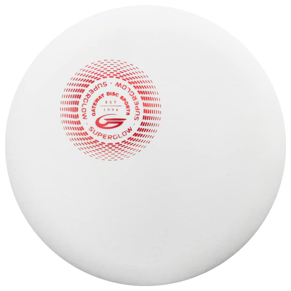 Gateway Disc Sports Wizard putter in Super Glow Super Soft plastic for stable putting in windy conditions
