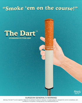 Gateway Golf Co. GGC 1.0 Dart soft polyurethane feel improves feedback.