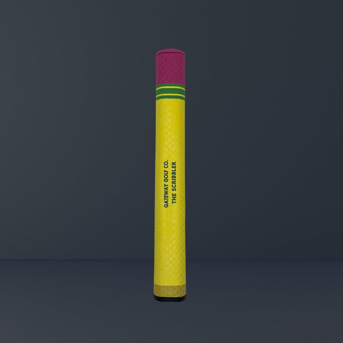 Gateway Golf Co. GGC 1.0 Scribbler pencil-look grip enhances alignment and feel.