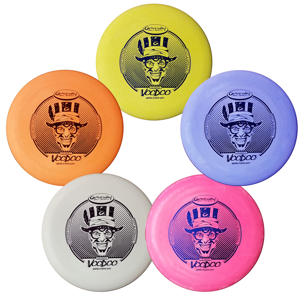 Gateway Voodoo 5-pack front view for precise putting practice