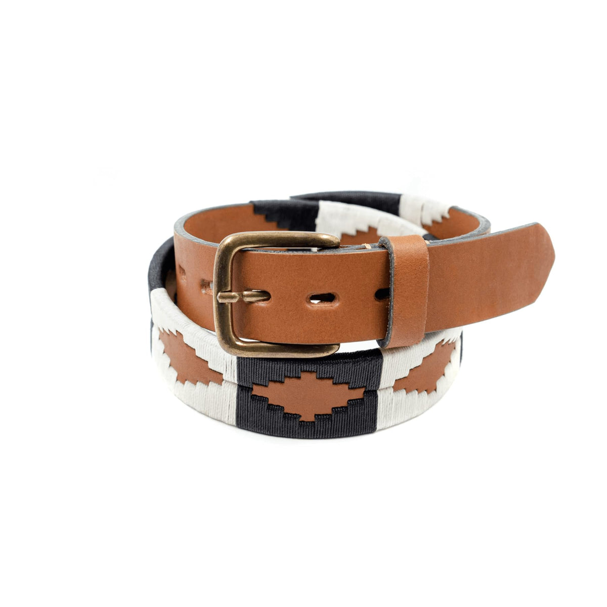 GauchoLife embroidered leather polo belt detail highlights craftsmanship for elevated everyday style.