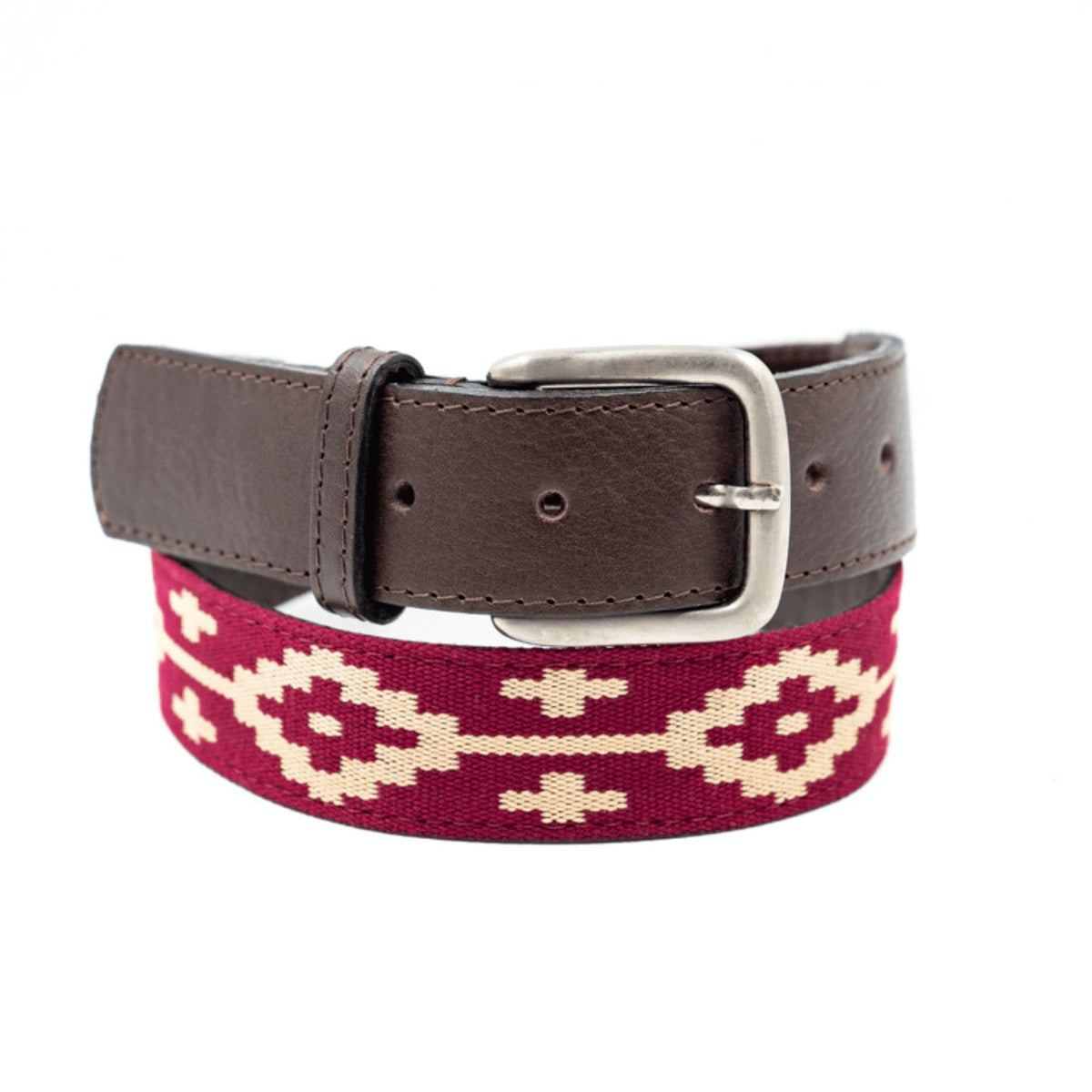 GauchoLife Guarda Pampas polo belt brown leather for refined everyday style