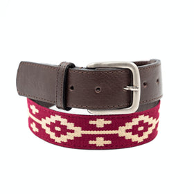 GauchoLife Guarda Pampas polo belt brown leather for refined everyday style