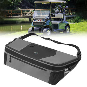 GAWAF Golf Cart Cooler Bag front view showing 32L space for drinks on the course