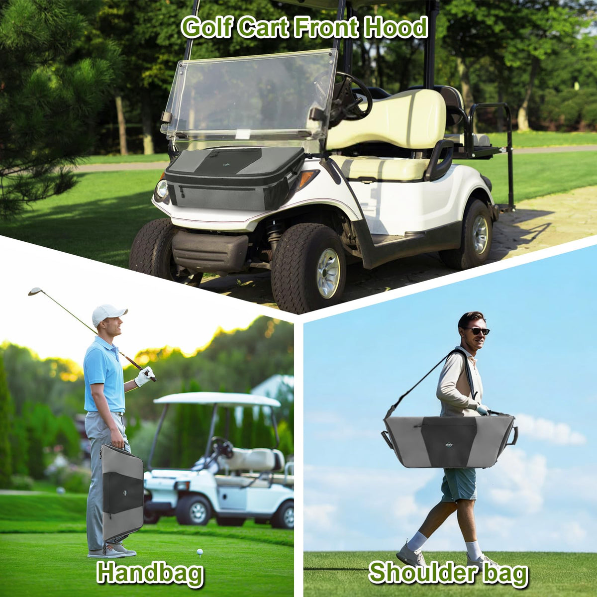 GAWAF Golf Cart Cooler Bag waterproof material for all-weather use
