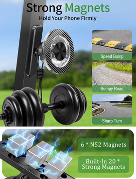 GBEAST 360-degree rotation ball joint for optimal viewing angles during your swing.