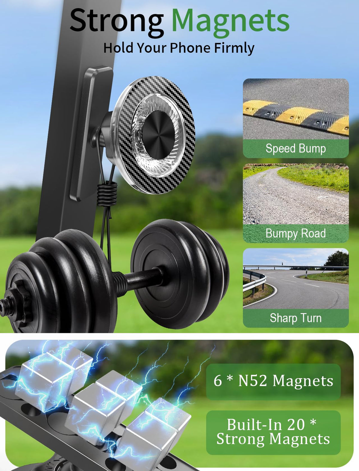 GBEAST 360-degree rotation enables optimal portrait or landscape viewing while playing.
