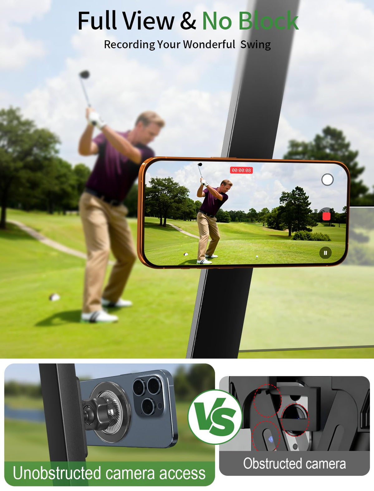 GBEAST magnet ring demonstrates a strong hold for steady mounting on the go.