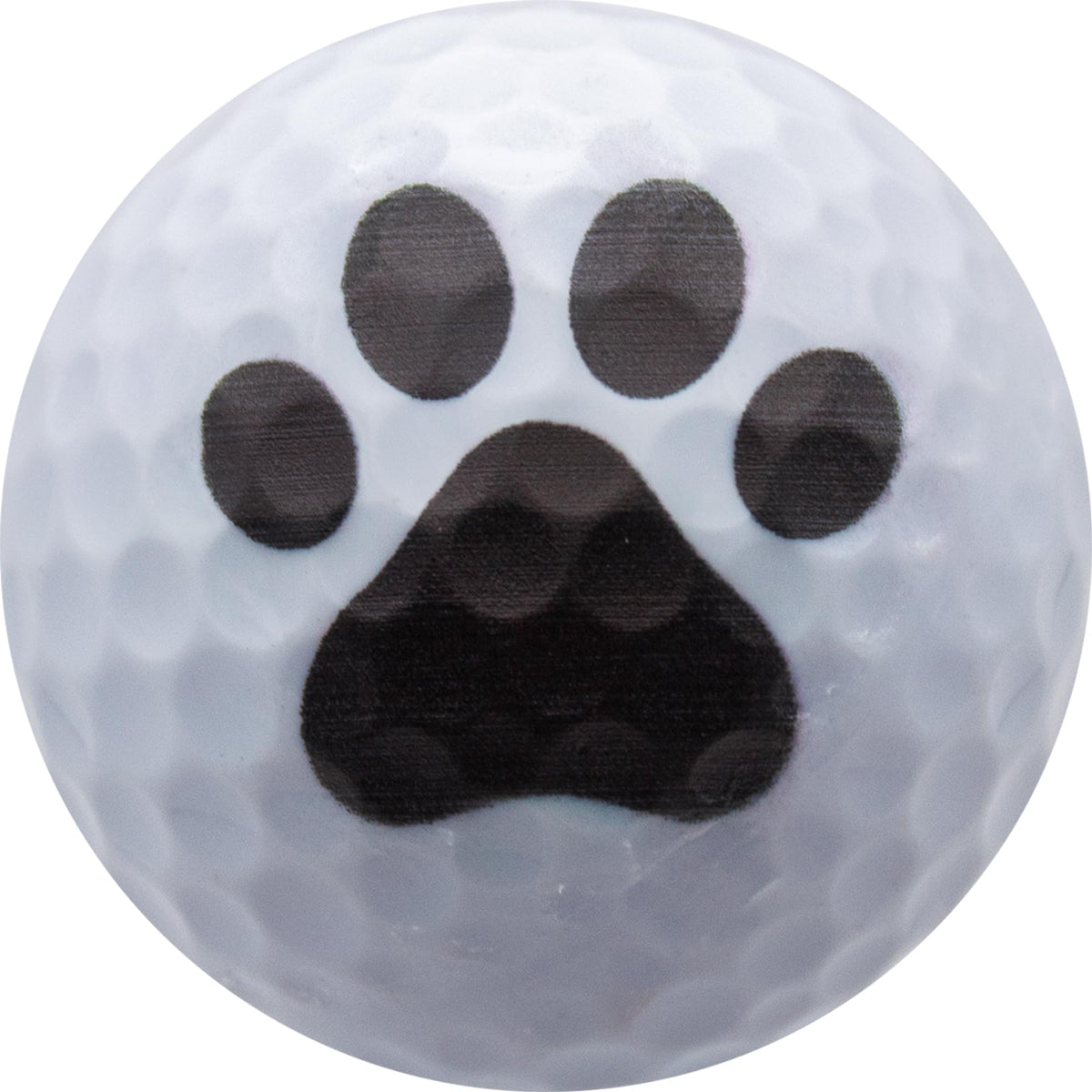 GBM Dog Lover Golf Ball 2-piece core delivers durability for casual rounds