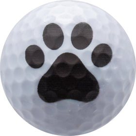 GBM Dog Lover Golf Ball 2-piece core delivers durability for casual rounds