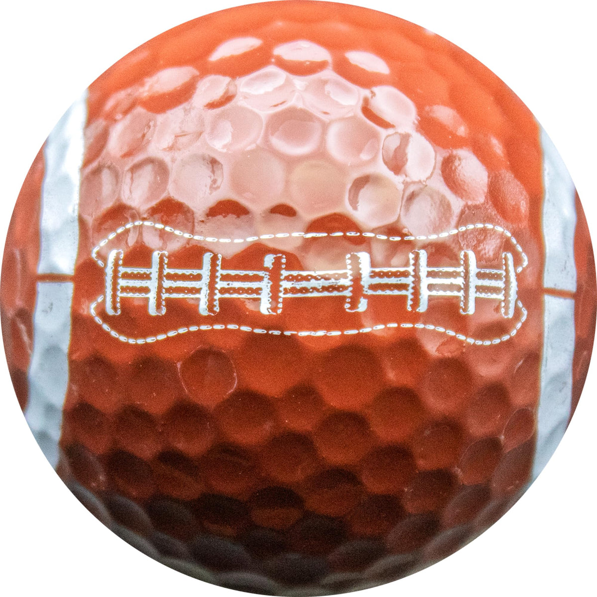 GBM baseball motif golf ball for casual play and team spirit
