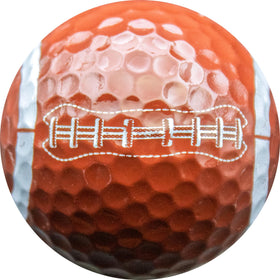 GBM baseball motif golf ball for casual play and team spirit