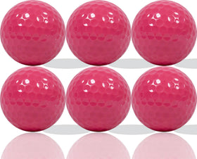 GBM pink golf balls packaging showing gift-ready presentation
