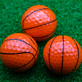 GBM set of 12 novelty golf balls ideal for gifts and prizes