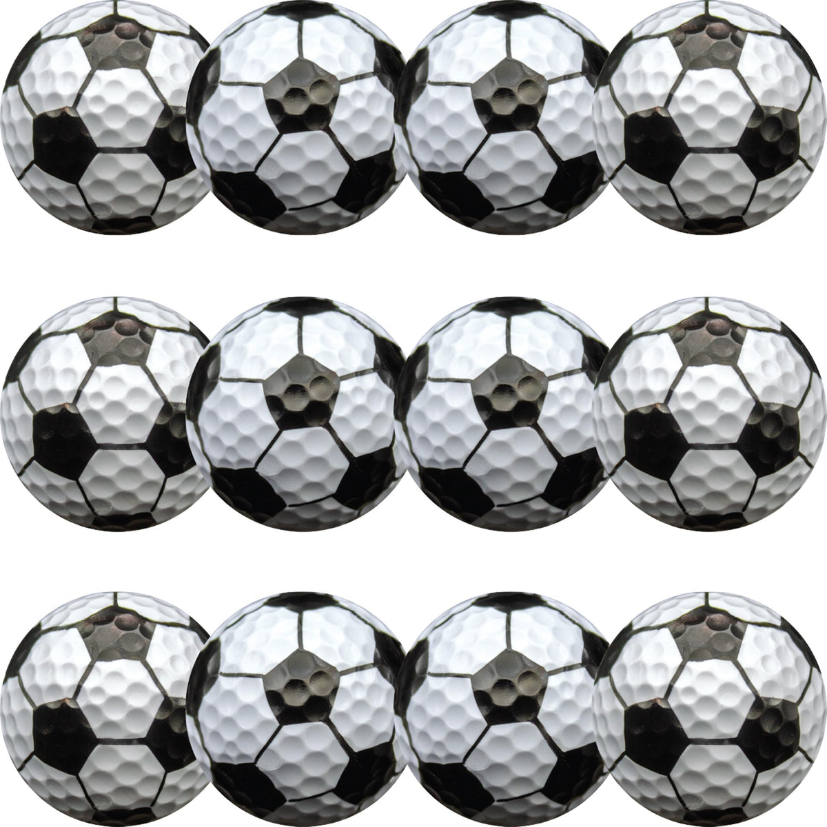 GBM Soccer novelty golf ball 360-degree design for standout play on course
